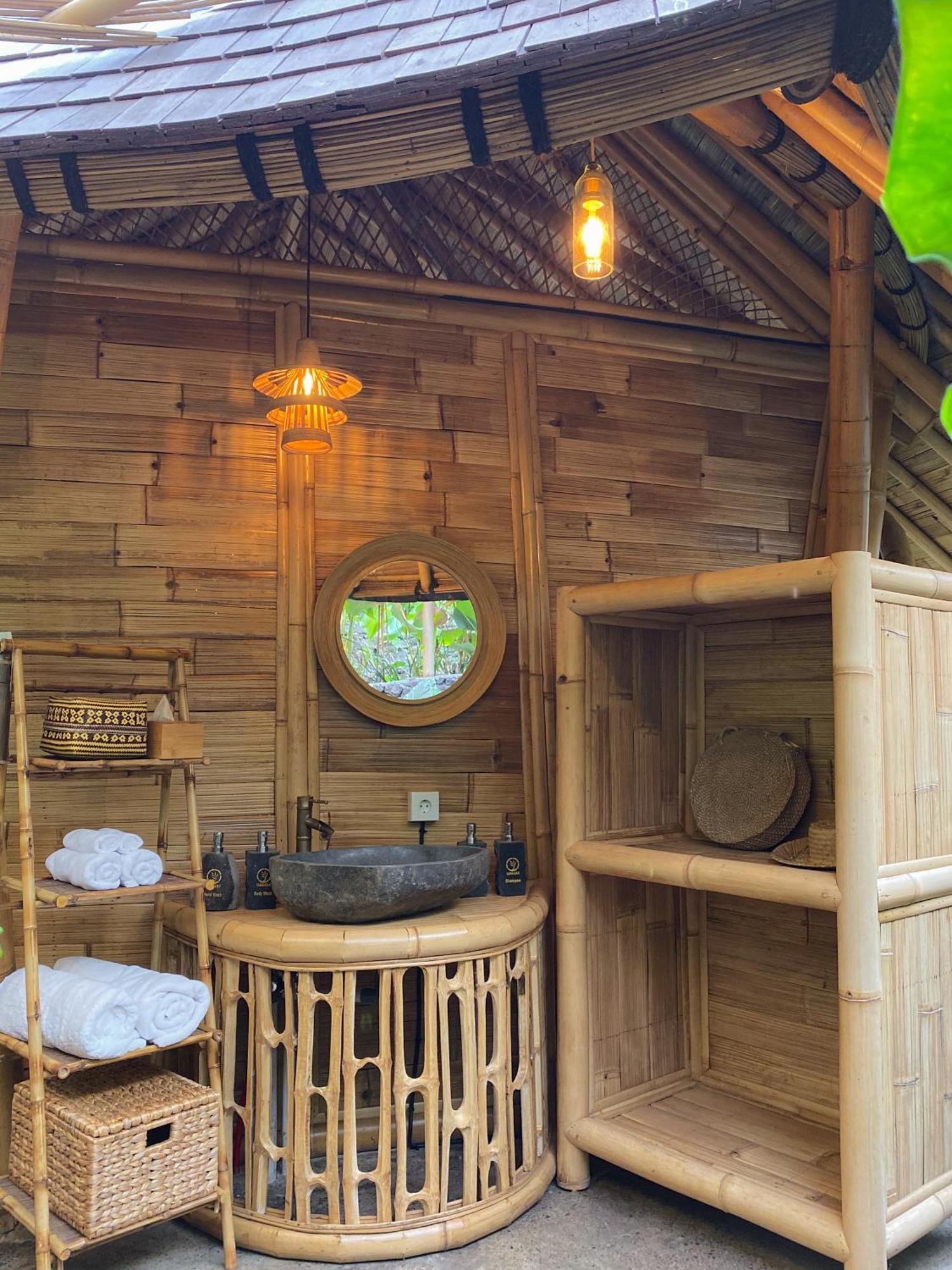 Wahem Eco Bamboo - Magical Bamboo House Ubud Bali Exterior foto