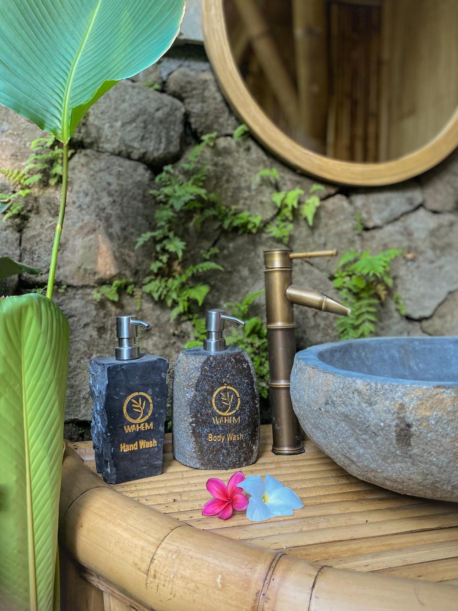 Wahem Eco Bamboo - Magical Bamboo House Ubud Bali Exterior foto