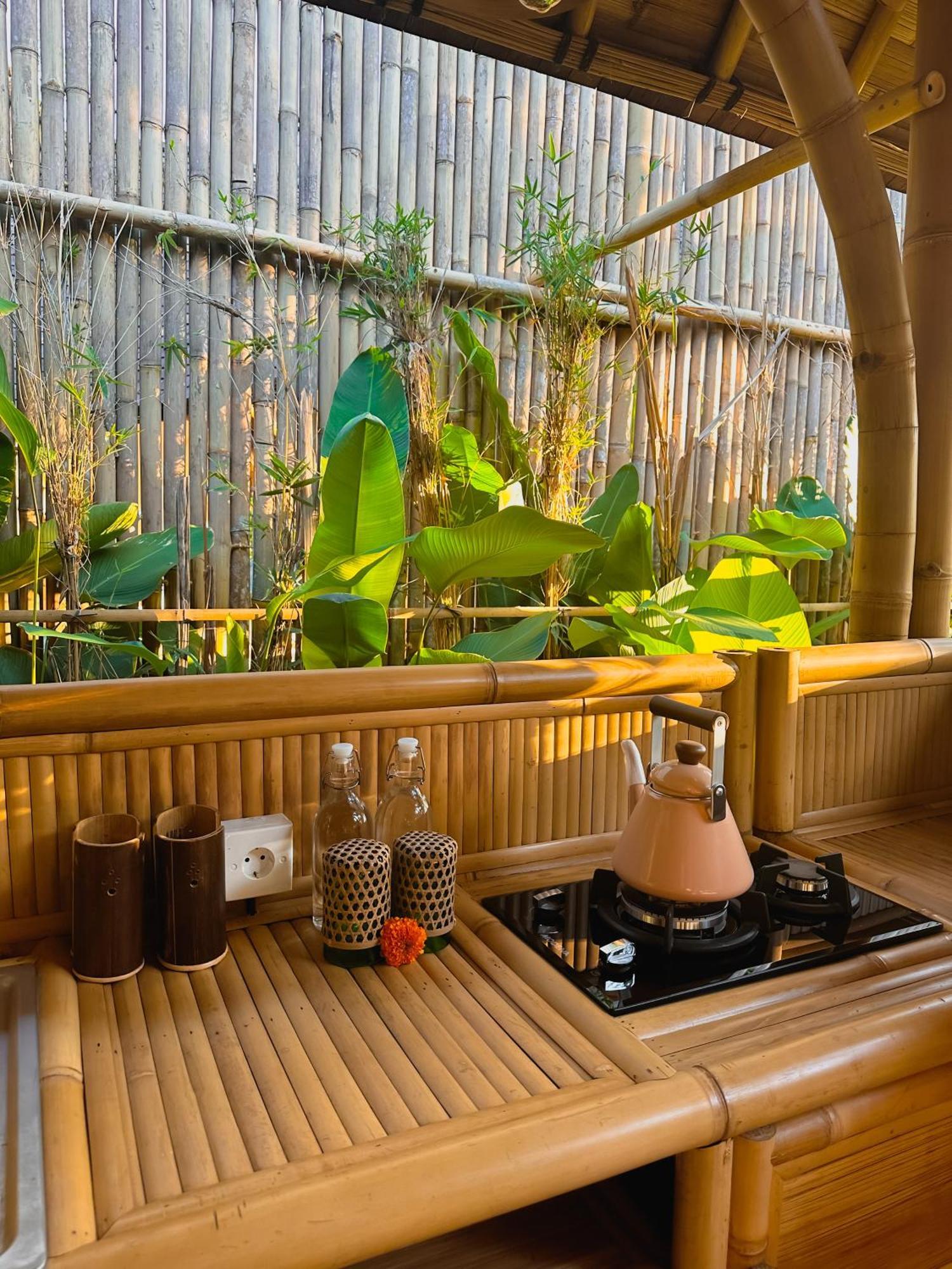Wahem Eco Bamboo - Magical Bamboo House Ubud Bali Exterior foto