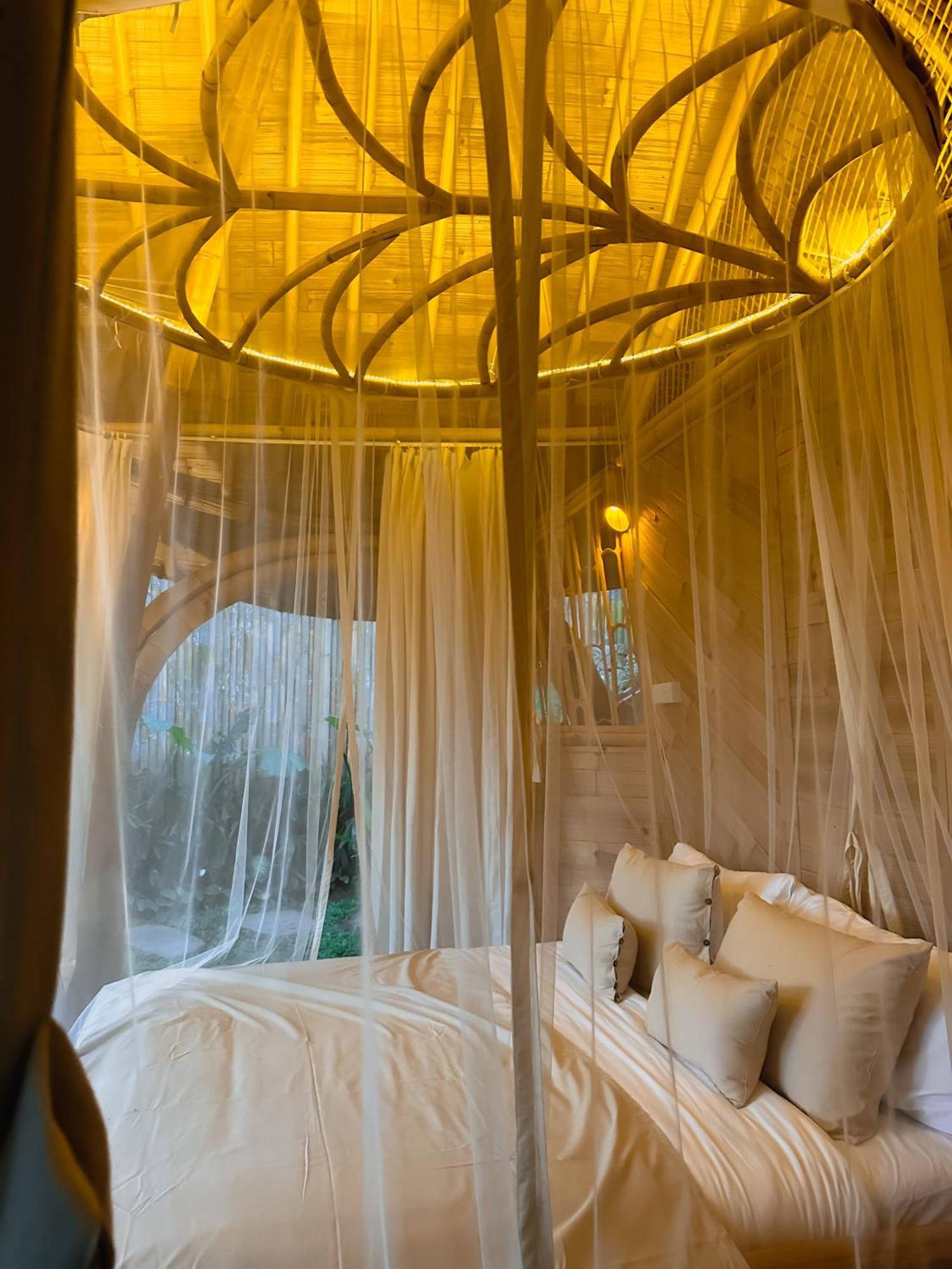 Wahem Eco Bamboo - Magical Bamboo House Ubud Bali Exterior foto