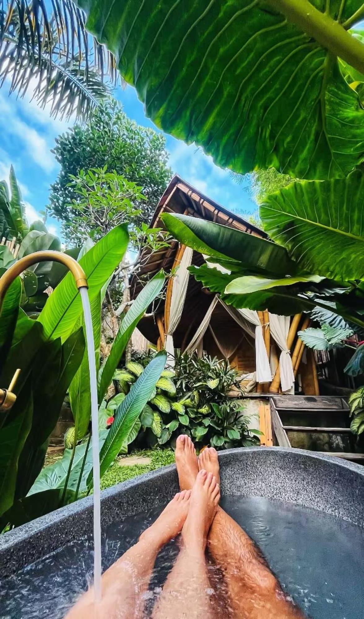 Wahem Eco Bamboo - Magical Bamboo House Ubud Bali Exterior foto