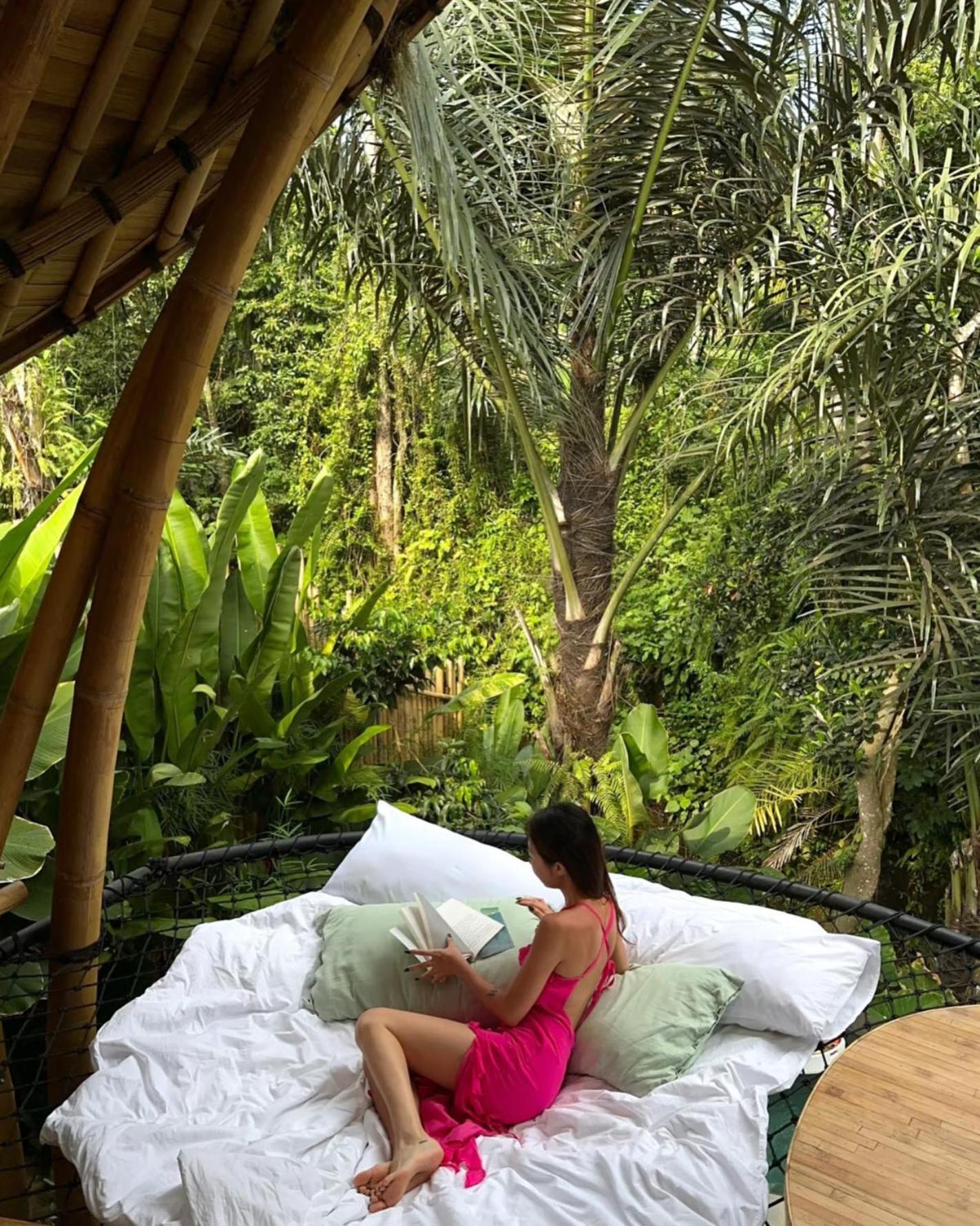 Wahem Eco Bamboo - Magical Bamboo House Ubud Bali Exterior foto